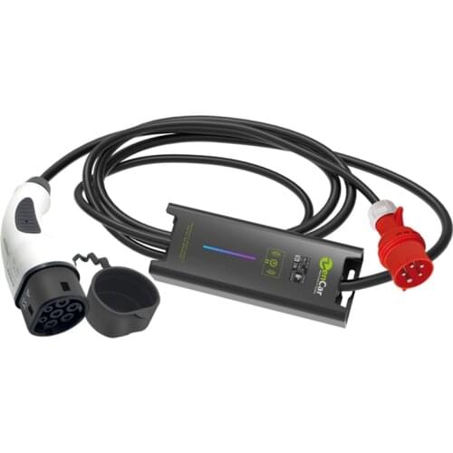 32A 7kw ev charger Portable Mode 2 IEC62196 Type 2 EVSE electric car fast charger