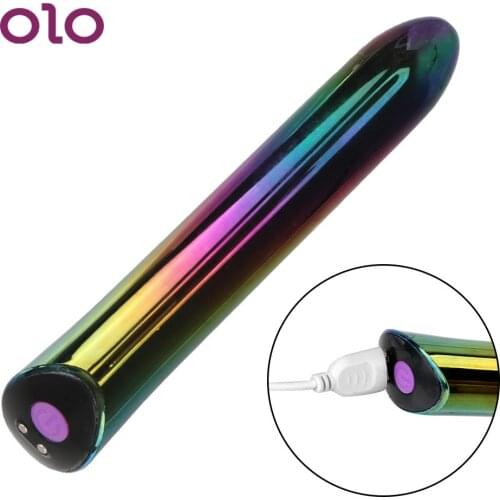 Female Masturbator Powerful Bullet Vibrator USB Charge Adult Products Clitoral Stimulator Vaginal G Spot Sex Toys for Women