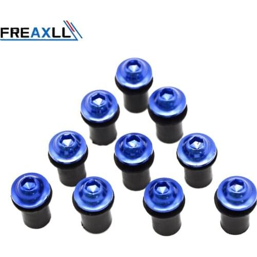 Motorcycle Accessories Windscreen Bolt Motorbike 10 pcs For Honda black spirit nc750s nc750x vfr1200 cb1100/GIO special CBR 2017