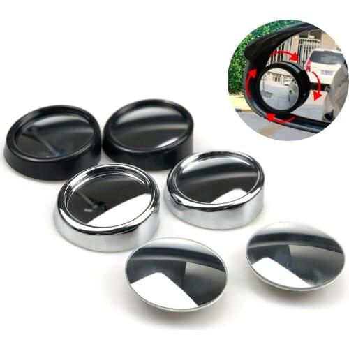 1Pair Car Convex Blind Spot mirror For Audi A1 A3 A4 B6 B8 B9 A3 A5 A6 A7 A8 C5 Q7 Q3 Q5 Q5L SQ5 R8 TT S5 S6 S7 S8