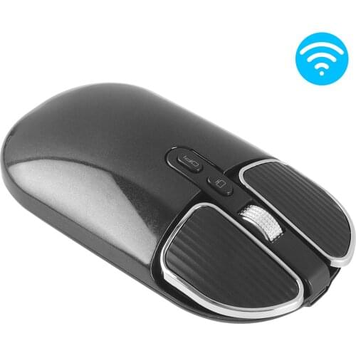 CHYI 2.4G Wireless Mouse Rechargeable USB Optical Computer Mice 1600 DPI Office Mouse For PC Laptop Computer