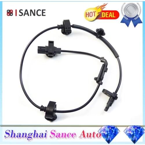 ISANCE Front Right Passenger ABS Wheel Speed Sensor 57450SWA003 57450SWA013 For Honda CR-V CRV 2.4L 2007 2008 2009 2010 2011