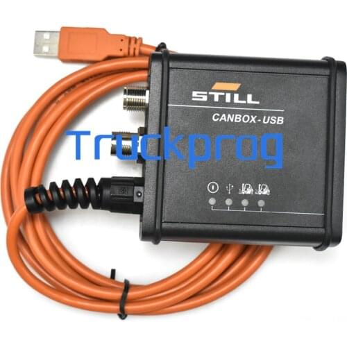 TruckProg USB Diagnostic Cable Interface 50983605400 for Still Forklift canbox Truck Diagnosis Tool