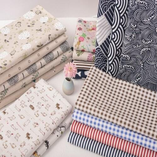 Canvas Cotton Fabric Cloth Per Meter 150cm Width Thick Sofa Tablecloth Curtain Pillow Handmade Diy Old Coarse Cloth Fabric