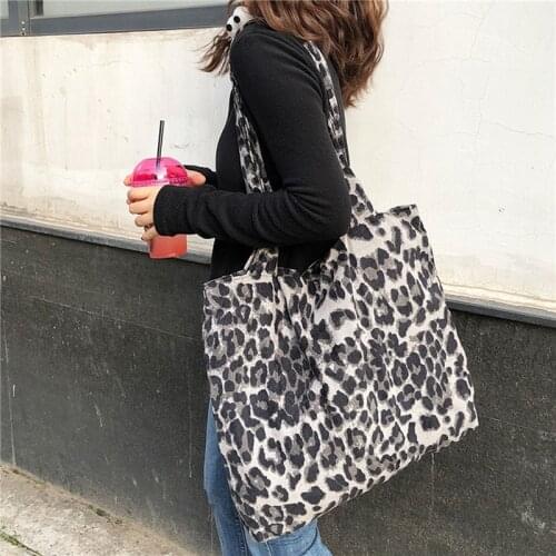 Canvas Handbag For Girls Ladies Large Capacity Casual Shoulder Bag Women Totes Bolsa Feminina