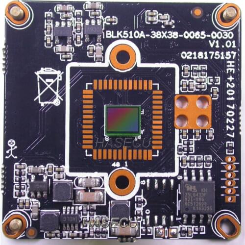 IPC (960P) 1/3" CMOS SOI H65 image sensor + IPC510A CCTV IP camera module PCB board