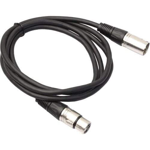 1.8M XLR Cable Karaoke Microphone Sound Cannon Cable Plug XLR Extension Mikrofon Cable for Audio Mixer Amplifiers XLR Cord