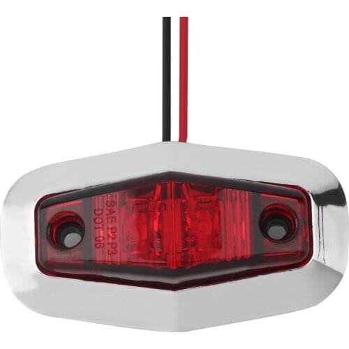 Trailer Marker Durable Car LED Light Side Marker Lamp Portable Vehicle External Indicator Universal Warning Light