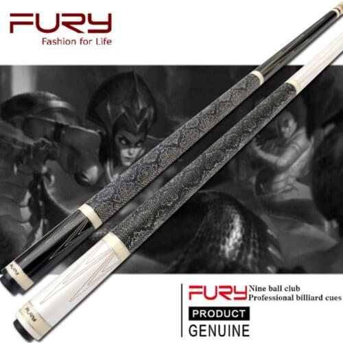 New Fury Billiards Pool Cue 11.75mm/12.75mm KAMUI Tip With Case Set China