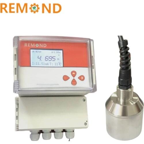 Online ultrasonic sludge interface level meter mud water sludge interface meter for water treatment