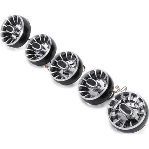 Front Turbine Outlet Not Require Wiring and Coding Turbo Air Vent with 12‑color LED Ambient Lighting for Car