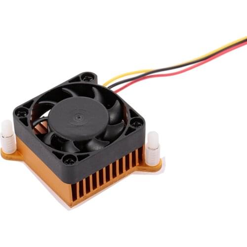 Motherboard South/North Bridge Heatsink Fan Aluminium Heat Sink 4cm Fan Heatsink with fan Aluminium material Heatsink Cooler