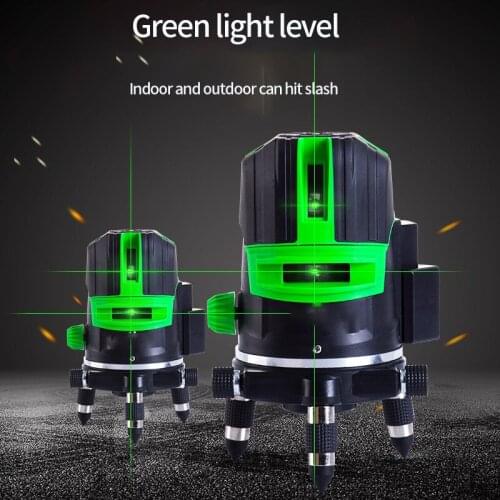 MOYOTEC 2/3/5 Lines Self-leveling laser level 360 Degrees Horizontal And Vertical Cross Lines Green Light Outdoor with Battery