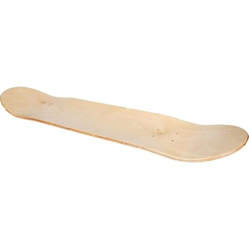 7Ply DIY Parts Blank Maple Skateboard Deck Double Rocker Concave Natural Skate Wood Dance Longboard