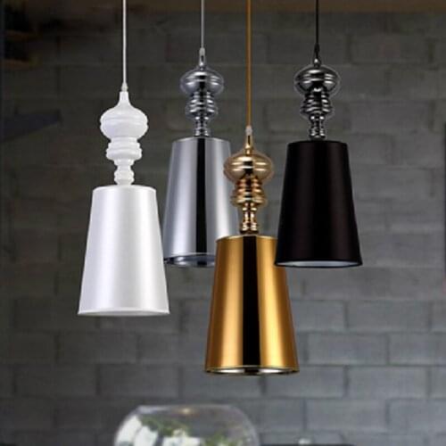 Modern Guard Dining Room Pendant Lights White /black /golden /silver Lamp lampen industrieel