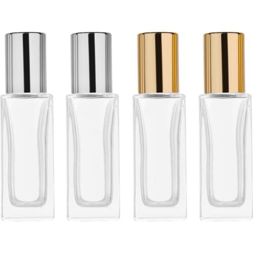 3ml/7ml/10ml/20ml/30ml Mini Essential Oil Steel Roller Ball Glass Perfume Bottles Travel Empty Refillable Bottle Empty Container