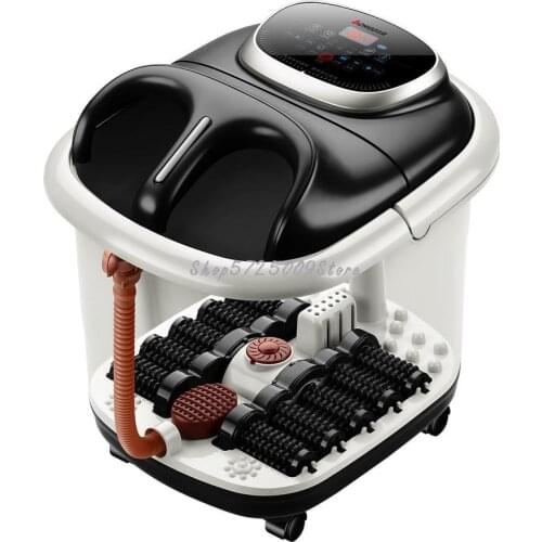 Foot Bath Full Automatic Heating Massage Foot Bath Household Artifact Foot Bath Foot Bath Soaking Bucket Constant Tempera