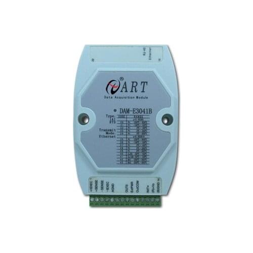 1-channel RTD hot resistance temperature input with 1DO Ethernet Remote Data Acquisition Din Rail Adam Module, free express