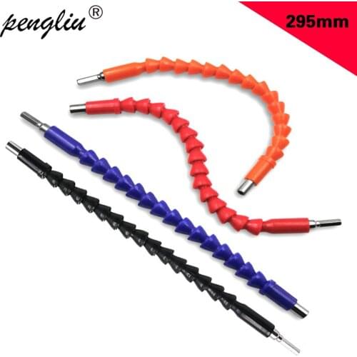 1pc Flexible Shaft Drill Extension Magnetic Hex Soft Screwdriver Kit Connection Power Tool Accessories for Electric Drill Bits