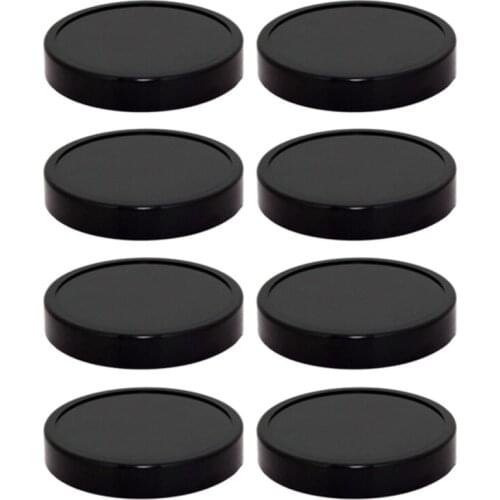 AD-8Pack Replacement Black Plastic Stay Fresh Lid Parts for Magic 250W Magic Accessory