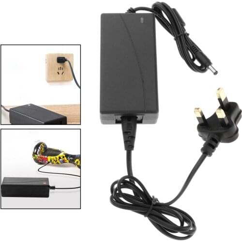 Power Adapter Diameter 5.5mm 42V 0.8A Fast Charger for Mobility Scooter Skateboard Lithium Battery Charger