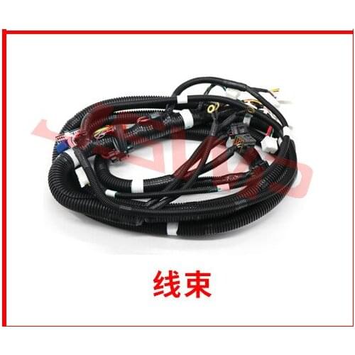 Free shippng Excavator full vehicle harness Shen gang /SK210/250-8/J05 engine ECU main line LC13EO1246P1 digger parts