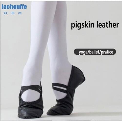 Kids Ballet Dance Shoes Pink Black Women Yoga Pratice Jazz Shoes Dancing Shoes Girls PU Dance Slippers Adult Ladies Dance-shoes