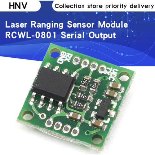 RCWL-0801 ranging module VL53L0X laser ranging sensor serial port output distance value