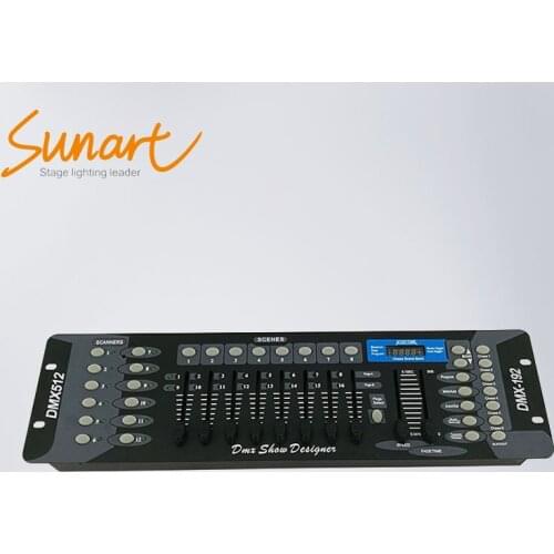 Free Shipping 192 DMX Controller Led Beam Spot Wash Sharpy Stage Equipment Effect Light Console for DJ Disco Moving Head