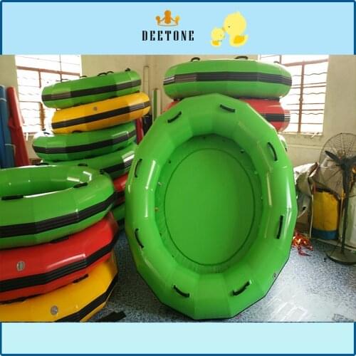 Sell water park water slide equipment big horn slide matching toys 46 people water slide circle