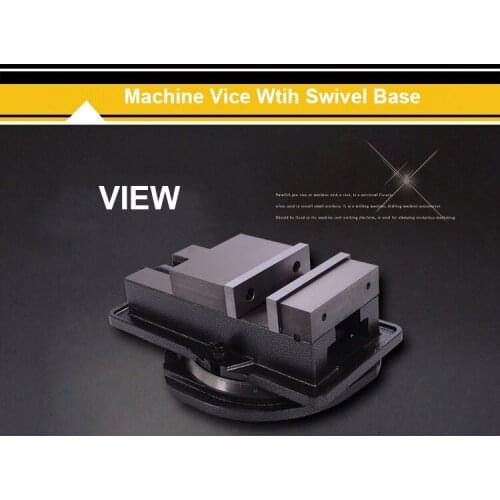 QM125 5" Accu-lock machine vice with swivel base , table vise , 5" machine vice