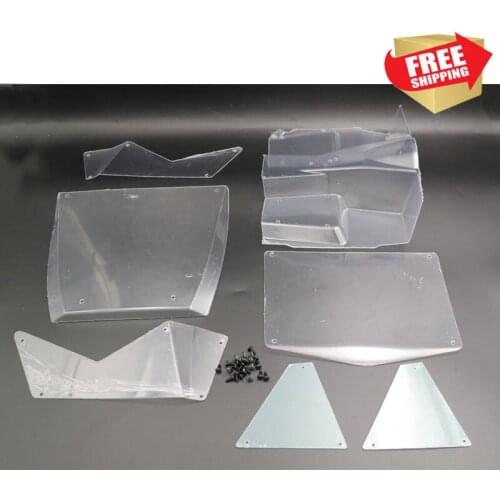 RC Radio control car CROSSRC UT4 clear bodyshell combo 97400822 option upgrade parts