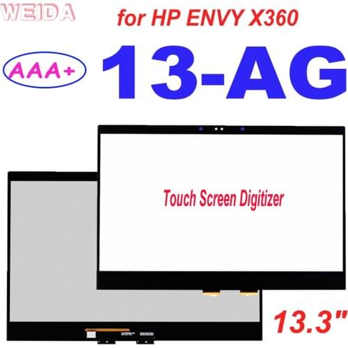13.3" Touch for HP ENVY X360 13-AG Touch Screen Digitizer Glass Panel for 13-ag0006ur 13-ag0010ur 13-ag0020ur 13-AG Series