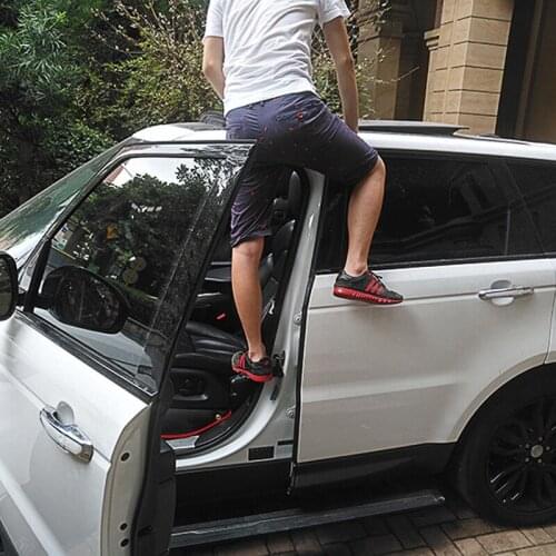 Foldable Auto Rooftop Luggage Ladder Auxiliary Foot Pedal For Opel Astra G H J K Corsa C D Insignia Mokka Vectra B C Vivaro