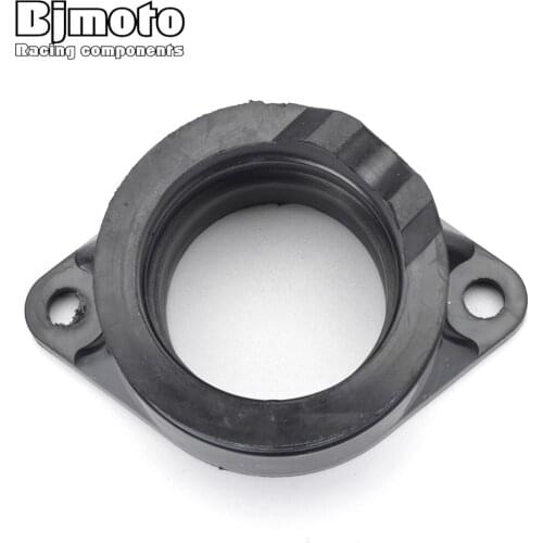 BJMOTO Motorcycle Intake Carburetor Air Joint Boot Interface Adapter Connector Pipe For Suzuki DR250S GN250 TU250