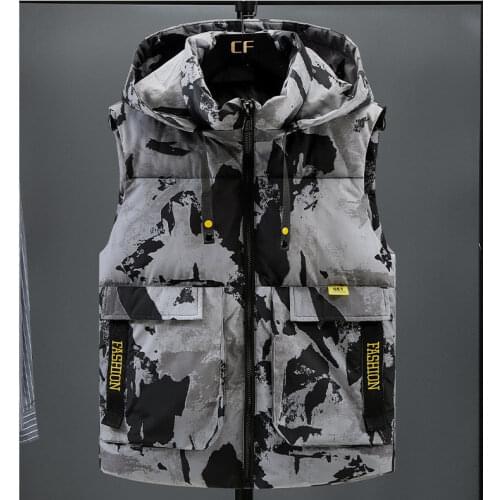 Plus Size 7XL 6XL 5XL XXXXL Mens Vest Winter Down Vest Casual Waistcoat Womens Sleeveless Jacket Warm Mens Vest Overcoats