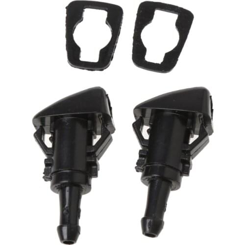 1 Pair Windshield Washer Wiper Water Spray Nozzle For Hyundai Verna ix35 ix25