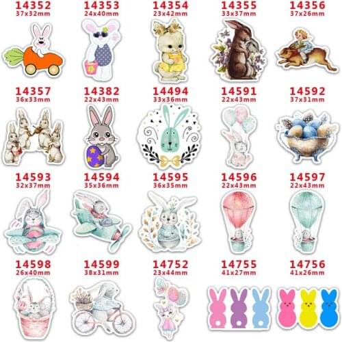 10 Pcs Cartoon Planar Resin Cabochons PR14352