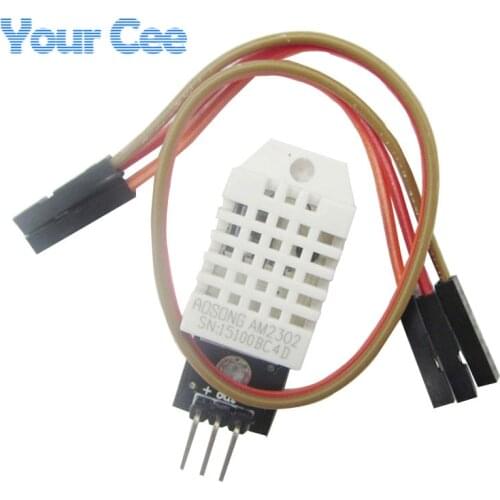 2 pcs DHT22 Digital Temperature and Humidity Sensor AM2302 Module PCB with Cable