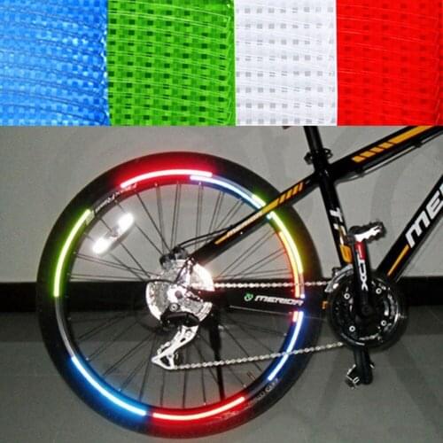 2Pcs Bike Riding Bicycle Cycling Wheel Spoke Reflector Reflective Sticker With Cool Color #273922