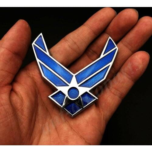 3D Metal U.S. Air Force USAF Hap Arnold Wings Car Emblem Badge Decal Sticker