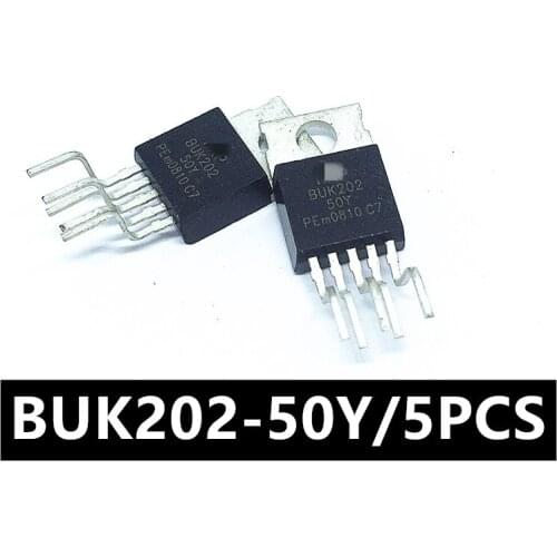 5pcs/lot MOS transistor TOPFET high-side switch BUK202-50Y TO-220-5 20A/50V