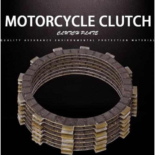 7 PCS Clutch Plate Friction Sheet Clutch Discs For Yamaha XV400 Motorcycle Accessories