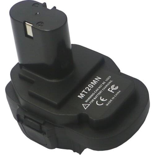 MT20MN 18V Lithium Battery to Ni-Mh Ni-Cd Battery Converter Adapter for Makita BL1860B BL1860 BL1850 BL1840 BL1830 Convert Tool