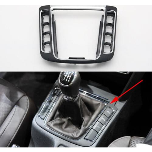 Car Gear Shift Knob Decorative Cover Gear Lever Panel for Skoda Superb 2009 2010 2011 2012 2013