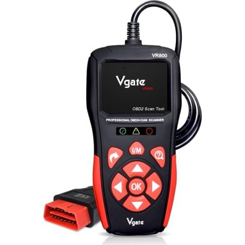 Vgate VR800 OBD2 Scanner Engine Fault Code Reader EOBD OBDII Diagnostic Scan Tool Multiple Languages Support 10Modes Test