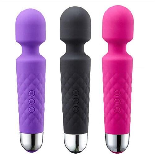 Wireless Dildos AV Vibrator Magic Wand Vagina Clitoris Stimulator Vibrators Masturbator Dildo for Woman G Spot Massager Sex Toys