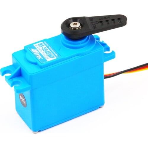 FATJAY Hitec HS-5646WP High Voltage, High Torque, Programmable Digital Waterproof Servo metal gear dual BB