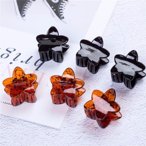 Pack of 3 Small Star Hair Claws Hair Clips Headwear for Women
