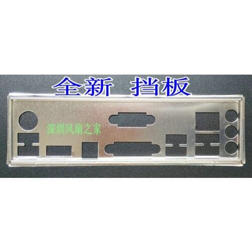 New I/O shield back plate of motherboard for P8Z77-V LX just shield backplate Suitable I/O baffle